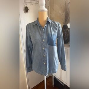 Madewell denim/cotton shirt. Immaculate condition.